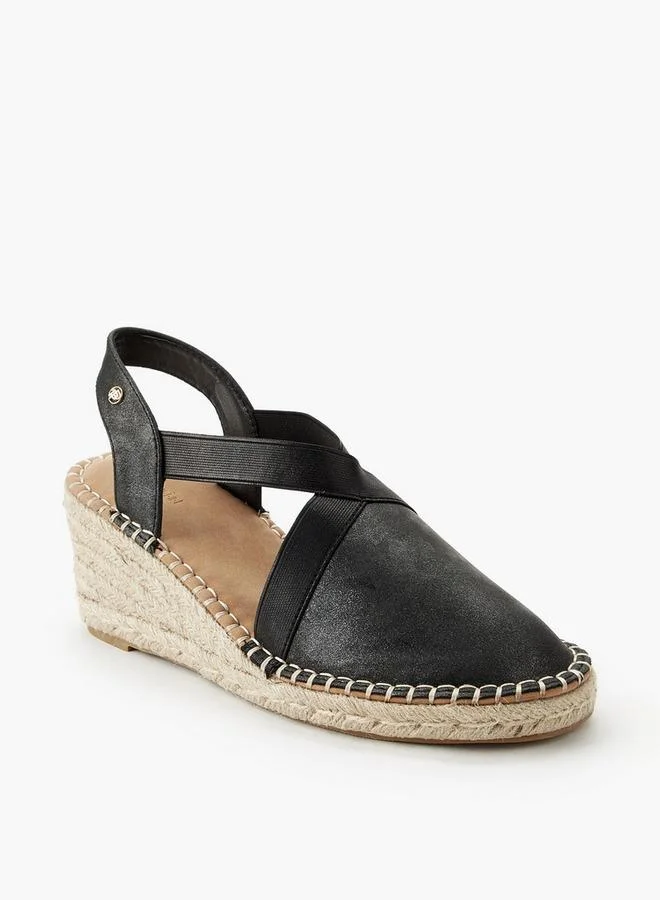 ببرمنة Women Wedge Heel Slingback Espadrilles